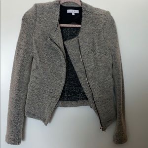 Iro sweater jacket black beige
